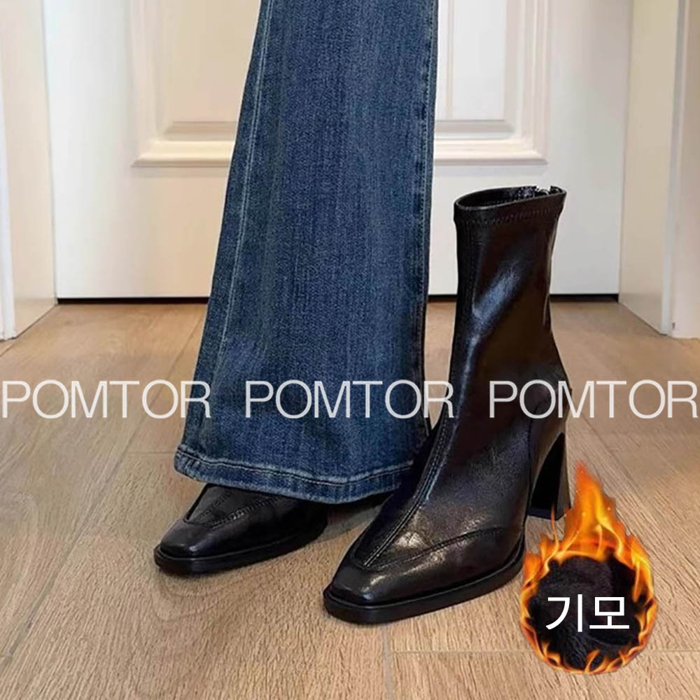 커리어우먼 겨울 출근 부츠 코디: 부츠 길이와 하의 핏 조합으로 깔끔하게 입는 법